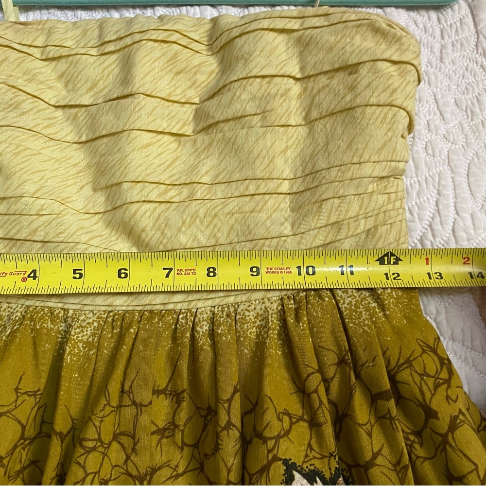 Anthropologie Vanessa Virginia straplesss dress - Picture 8 of 12